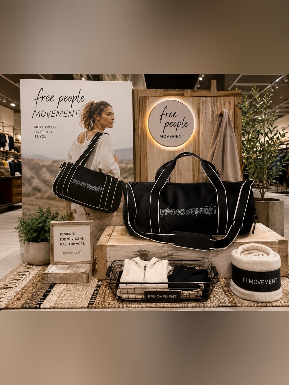 Free People Movement Large Duffle Bag